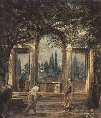Diego Velazquez La Villa Medicis a Rome (le Pavillon d'Ariane) (df02) oil painting image
